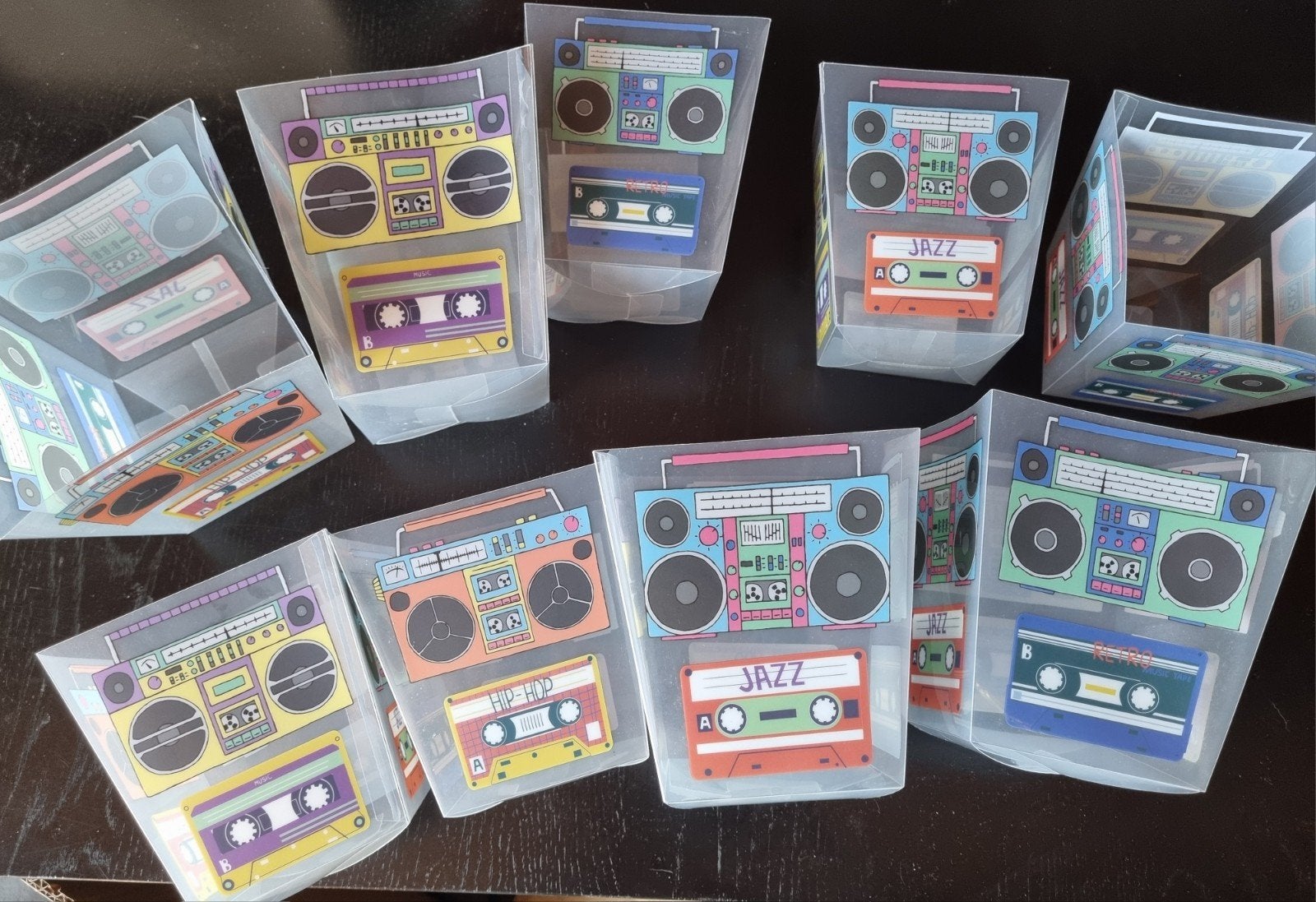 Thema jaren '80 bakjes, Ophalen of Verzenden