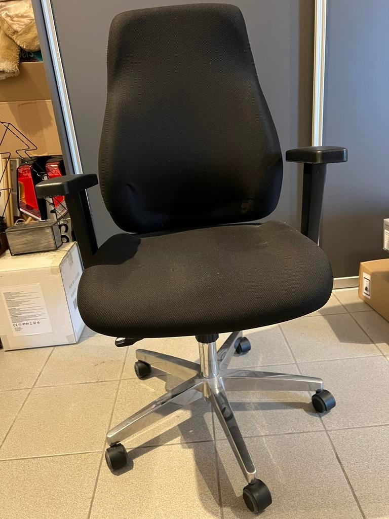 TOPSTAR Point 91 bureaustoel zwart, Ophalen, Zo goed als nieuw, Zwart, Bureaustoel