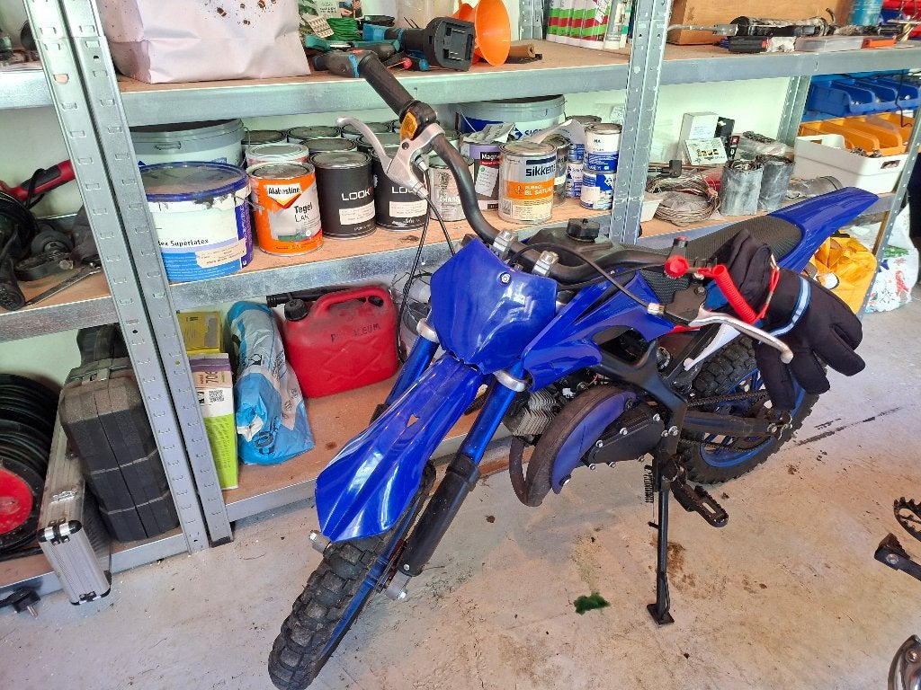 Microbike dirtbike goed onderhouden, Ophalen, Gebruikt, 49 cc, Chinees