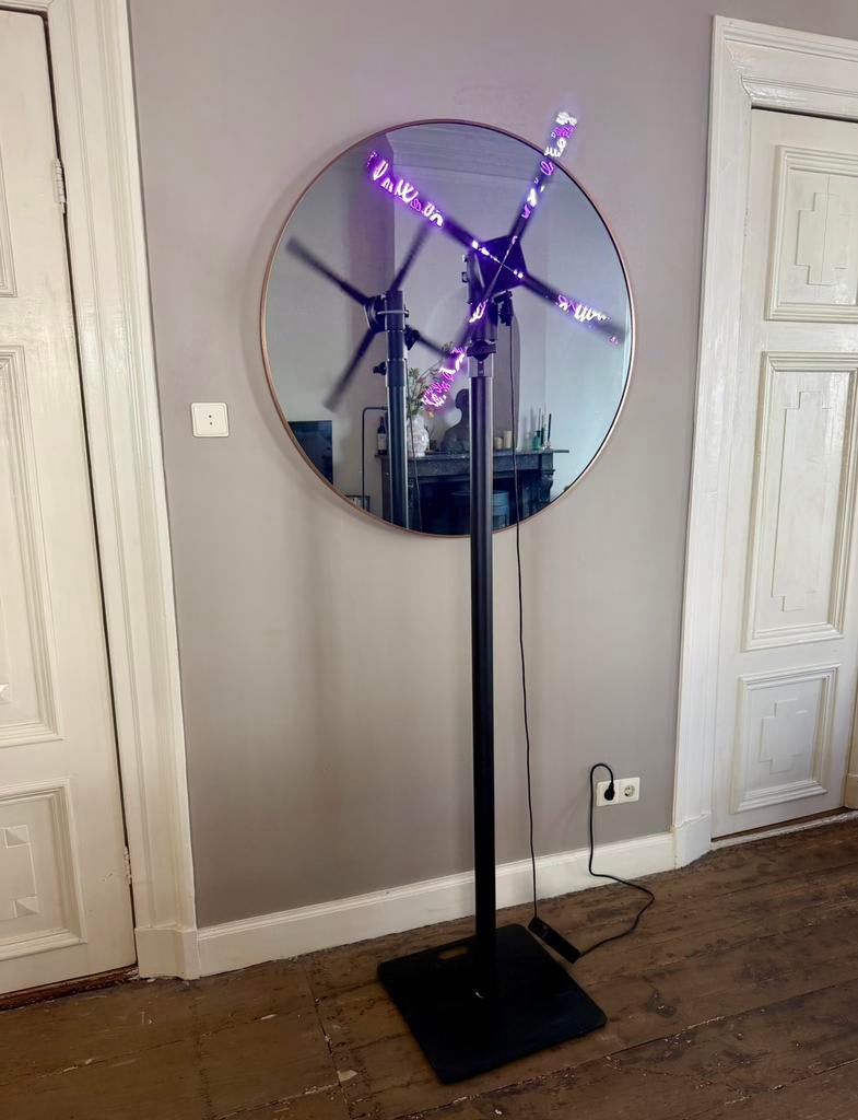 Hologram ventilator met paal NIEUW, Ophalen, Nieuw