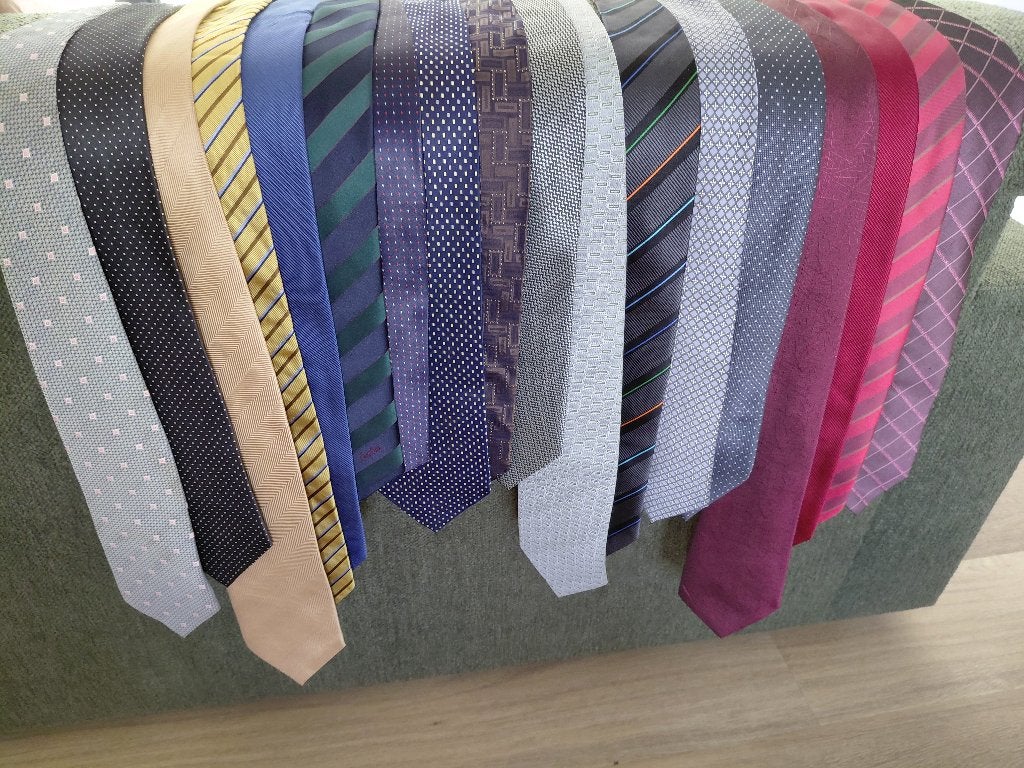 Stropdassen 18 stuks, Ophalen of Verzenden, Zo goed als nieuw, Overige kleuren