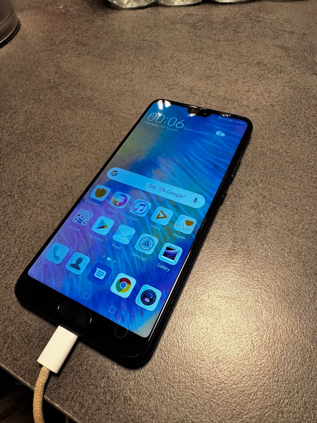 Huawei P20 - 128GB - Zwart- Uitstekende Staat, Zwart, Ophalen of Verzenden, Zo goed als nieuw, Zonder simlock