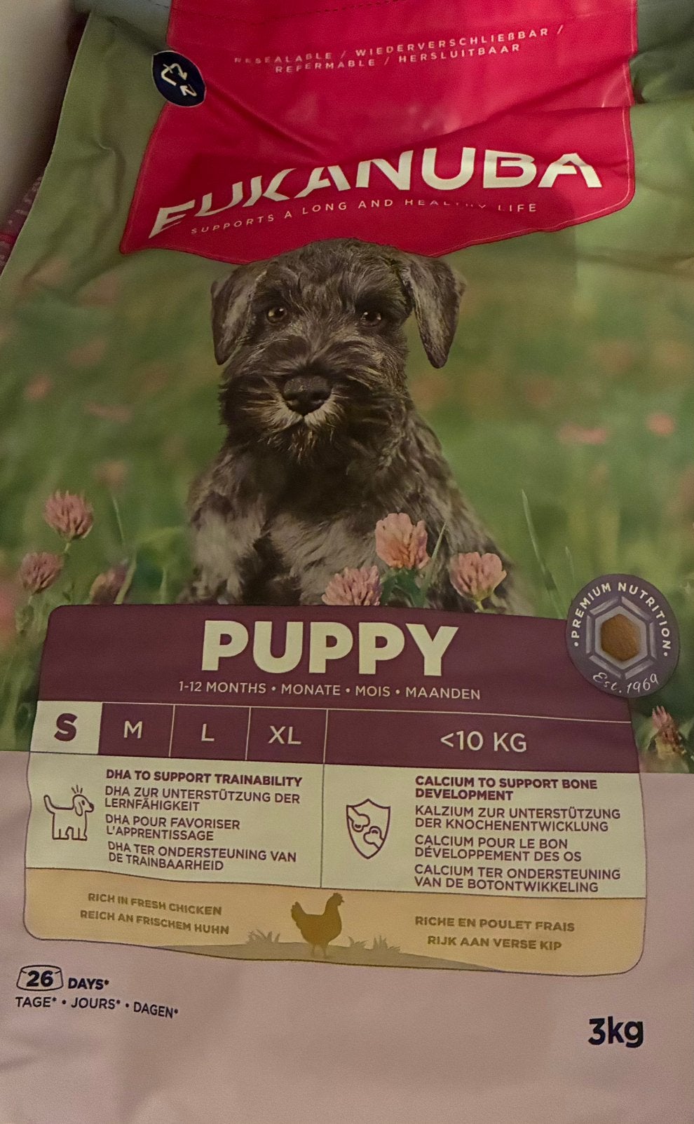 Eukanuba - Puppy small 3 x 3KG, Ophalen of Verzenden, Hond