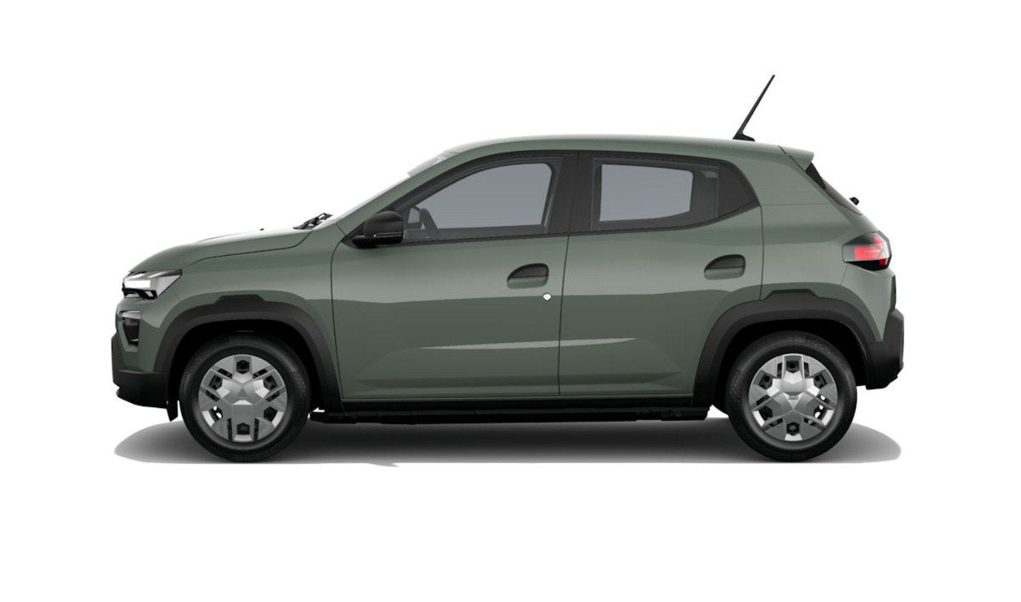 Dacia Spring (Zeeuw & Zeeuw Private Lease Actie v.a. € 291, Auto's, 12 maanden, Stof, Zwart, 995 kg