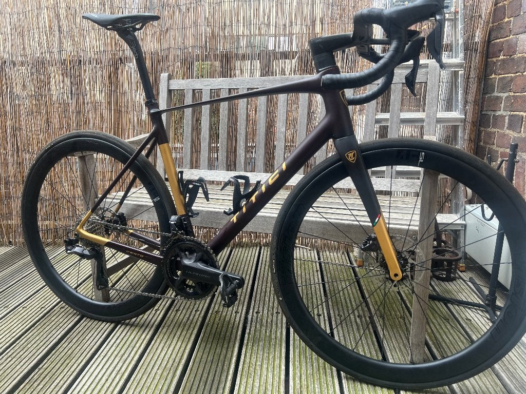 Titici Vento Racefiets, 28 inch, Carbon, Heren, Zo goed als nieuw