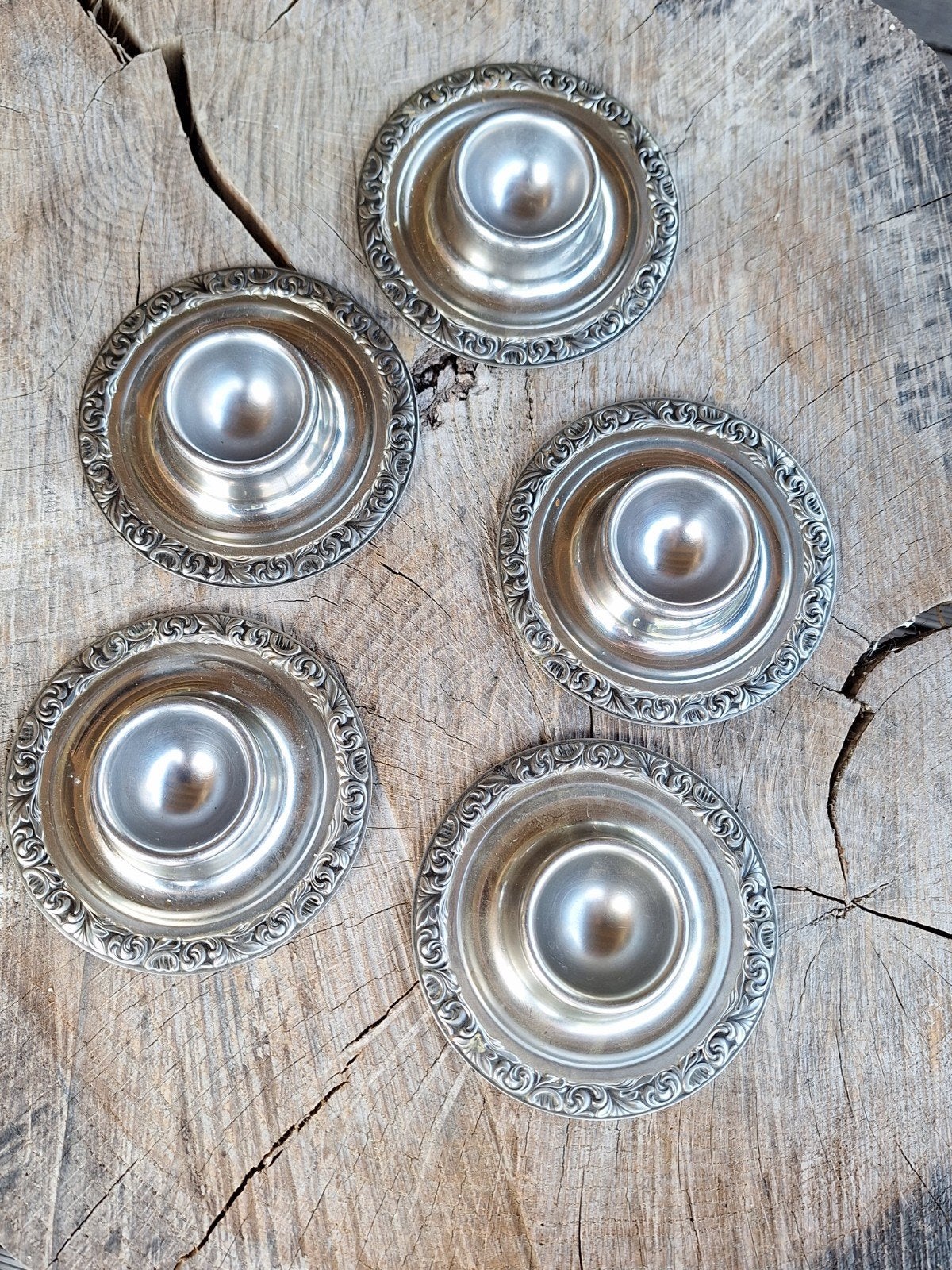 WMF Eierdopjes - Set van 5 Vintage Eierhouders, Ophalen of Verzenden