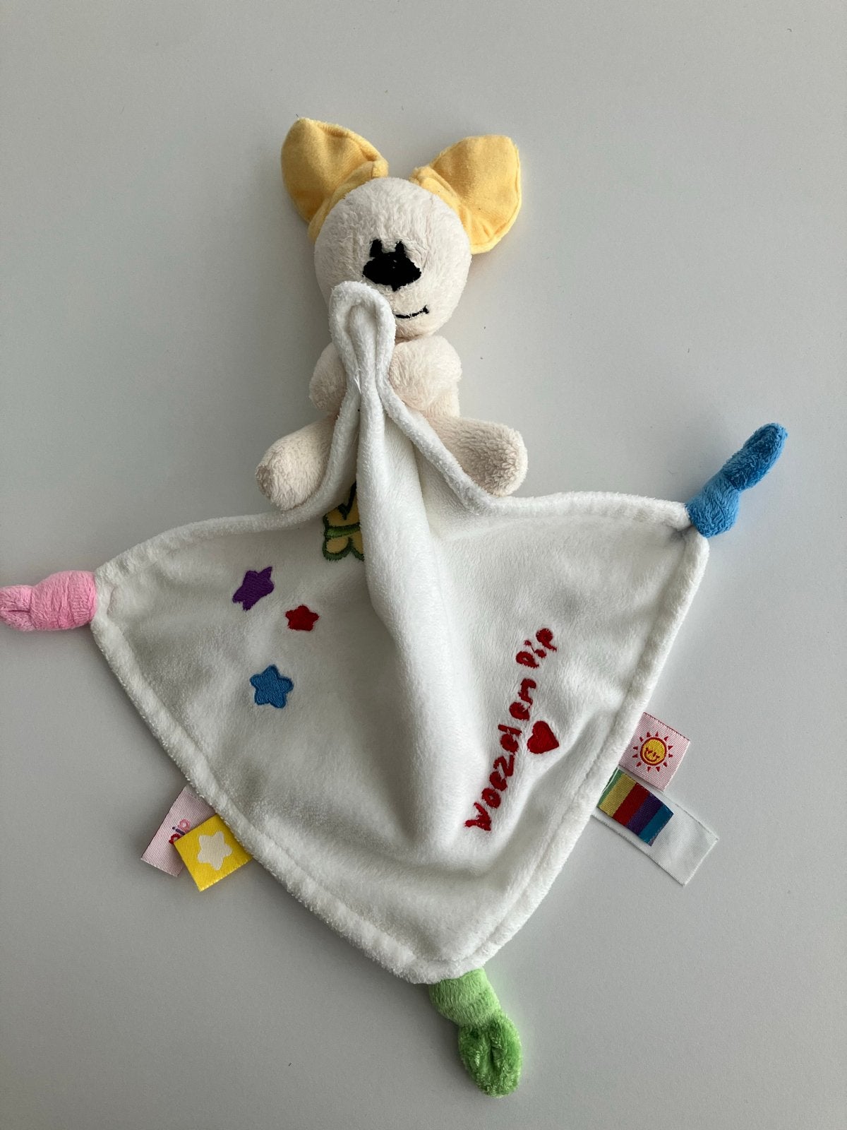 Woezel knuffeldoekje Woezel en Pip, Gebruikt, Overige merken, Overige karakters, Ophalen of Verzenden