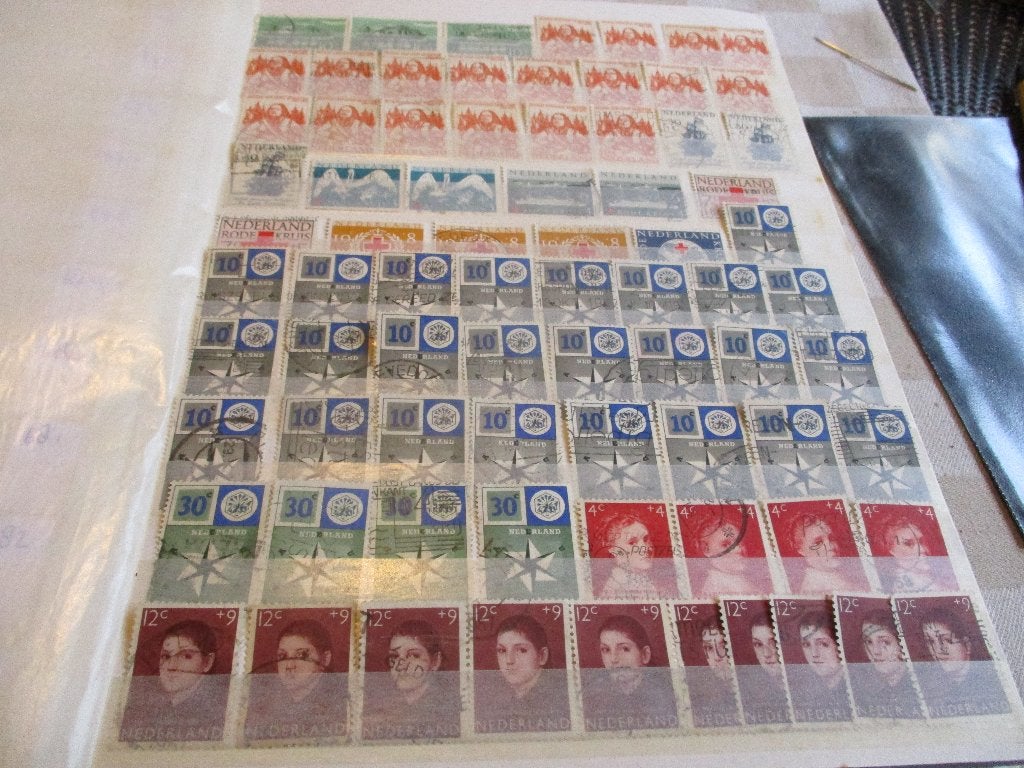 Postzegels Nederland kaveltje NVPH 691 tm NVPH 705, Ophalen of Verzenden, Na 1940, Gestempeld