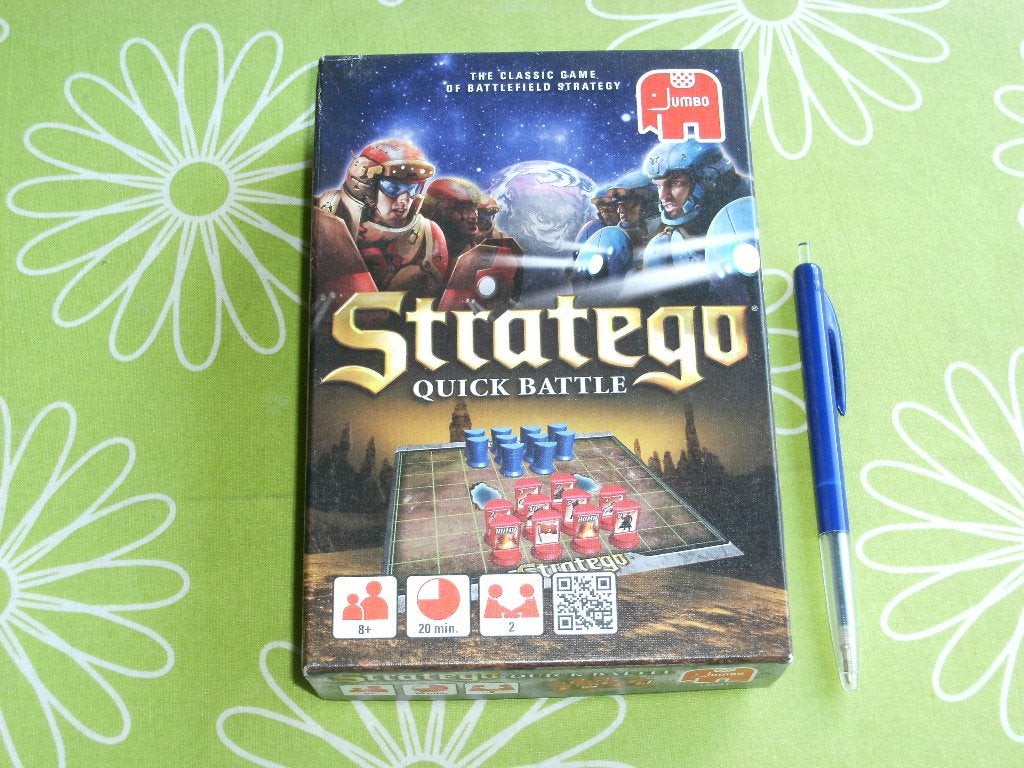 Stratego Quick battle met twee spelvarianten, Hobby en Vrije tijd, Gezelschapsspellen | Bordspellen, Zo goed als nieuw, Een of twee spelers