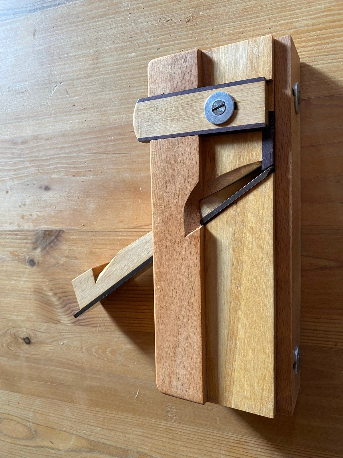 Houten schaaf met HSS  - Ets. M. Crespin, Verzenden, Gebruikt, Overige typen, Overige merken