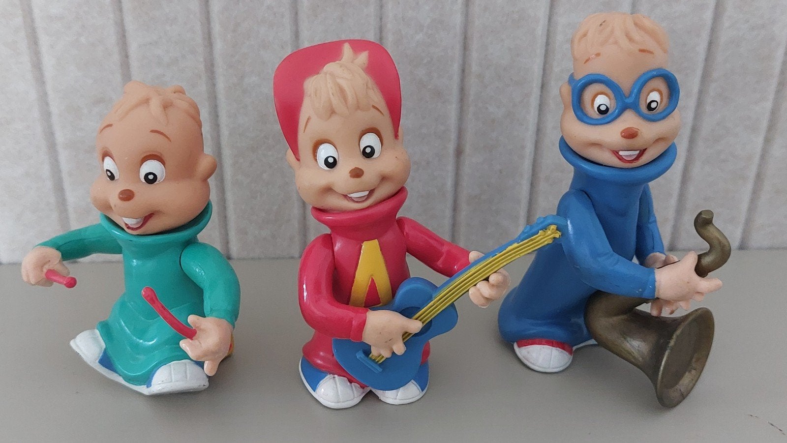 Vintage Alvin en de Chipmunks Figuren - 1991 Set, Ophalen of Verzenden, Gebruikt