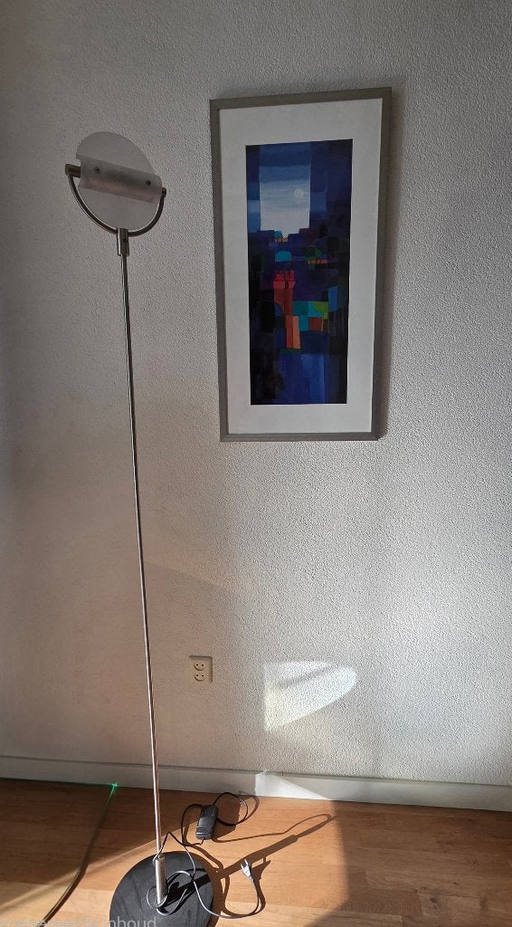 Vloerlamp Italiaans design Gradi, Huis en Inrichting, Lampen | Vloerlampen, Ophalen, Gebruikt, Design, Overige fittingen