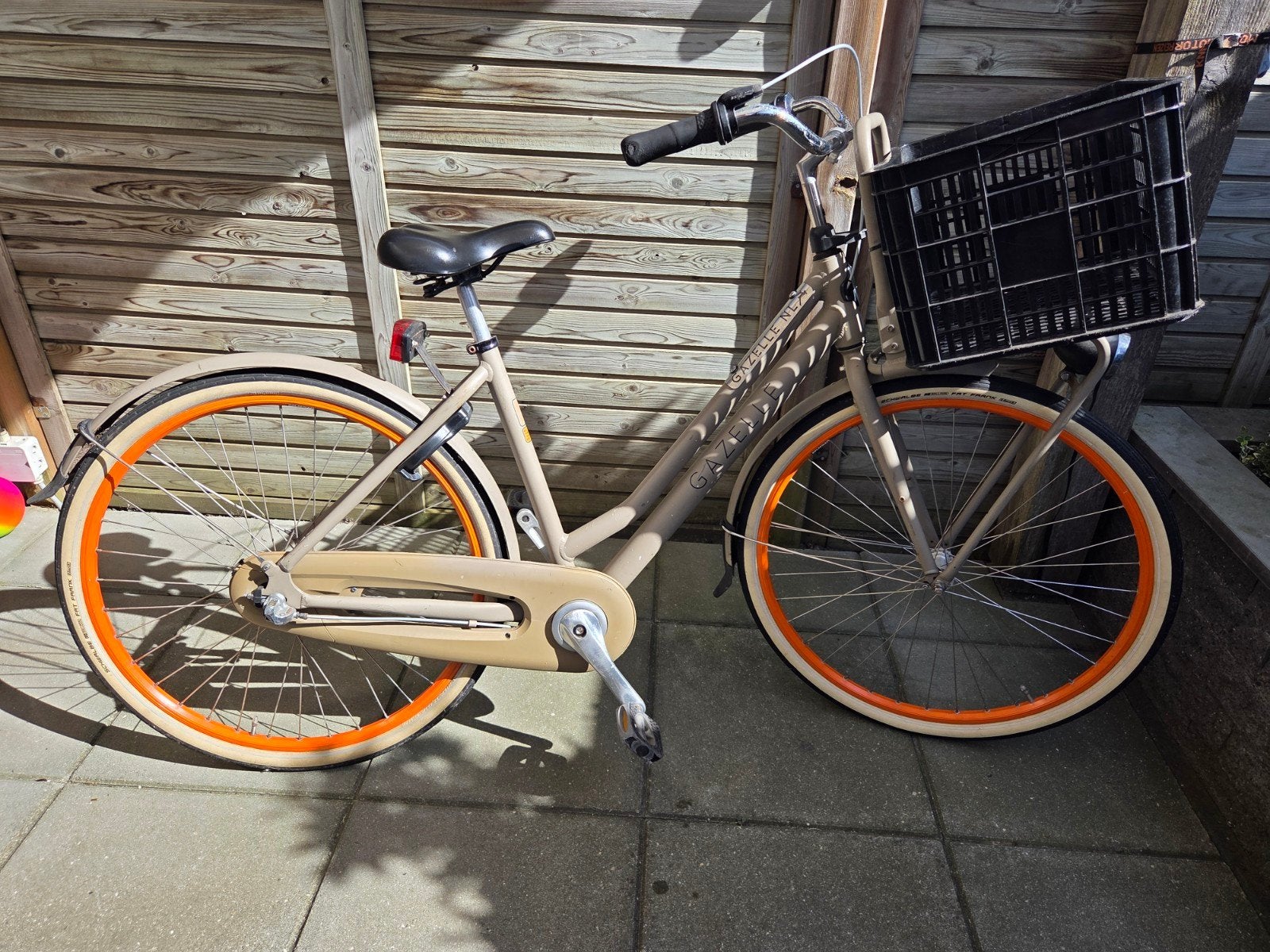DAMES FIETS GAZELLE DUTYNL, Ophalen, Terugtraprem, Gebruikt, 47 tot 50 cm