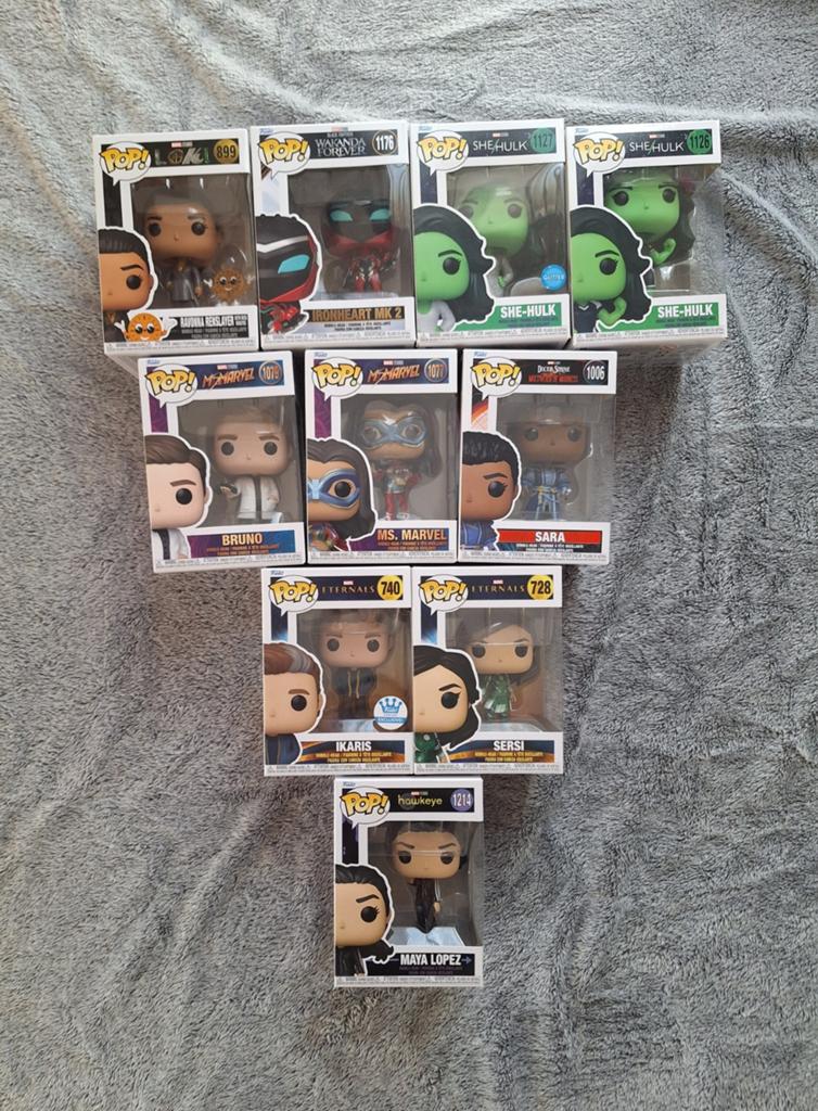 Marvel funko pops!, Ophalen of Verzenden, Zo goed als nieuw