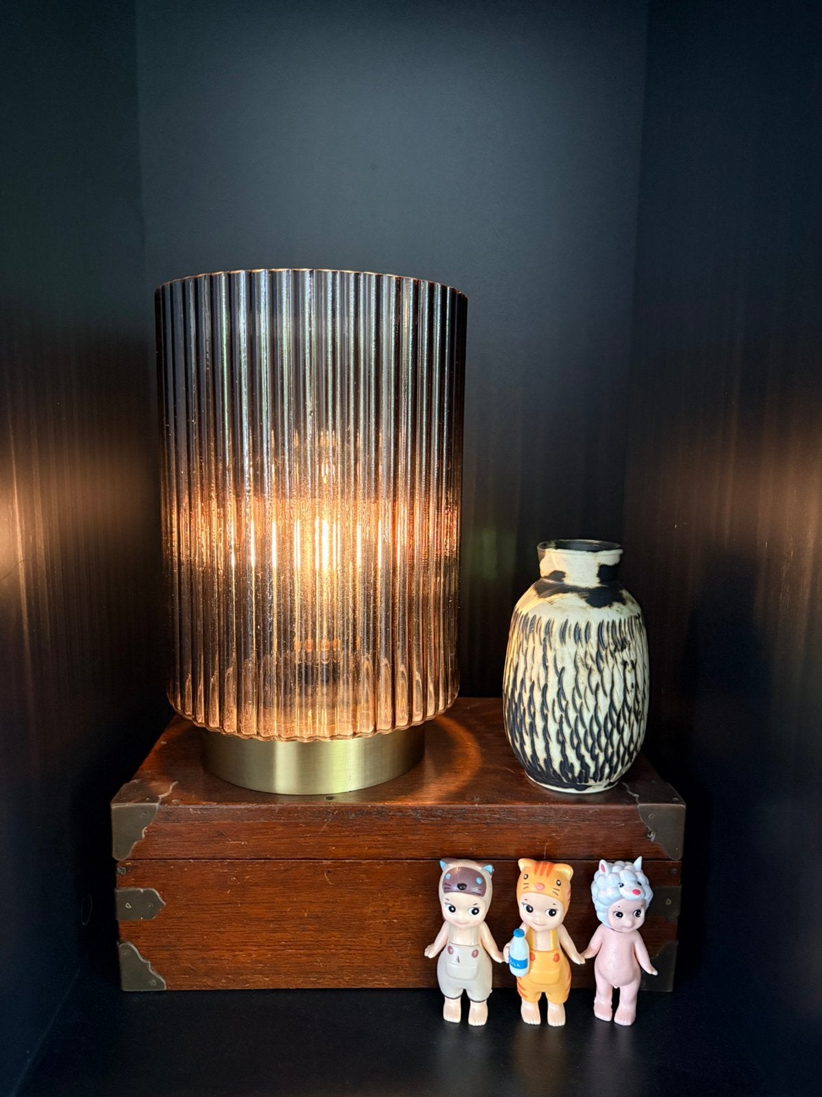 Grote Baterijlamp tafellamp, Ophalen of Verzenden, Gebruikt