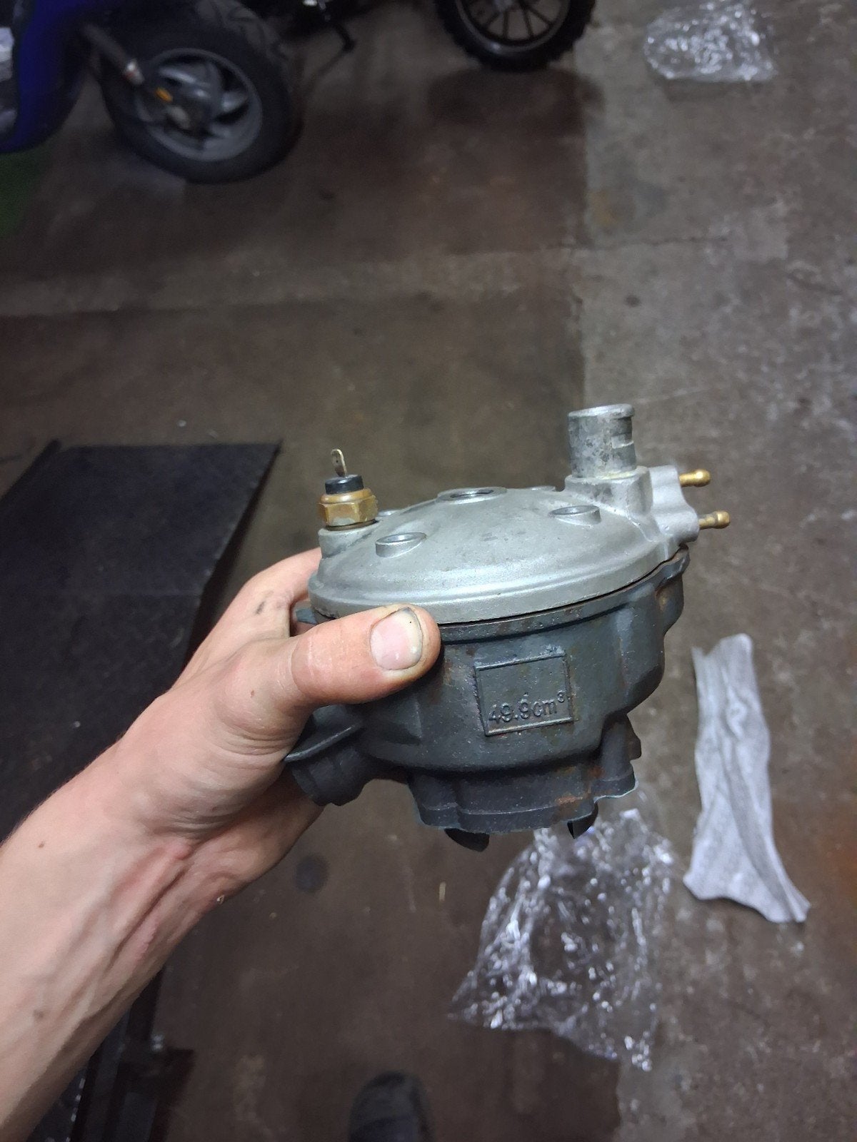 am6 50cc cilinder set. zuiger alles erbij, Ophalen of Verzenden