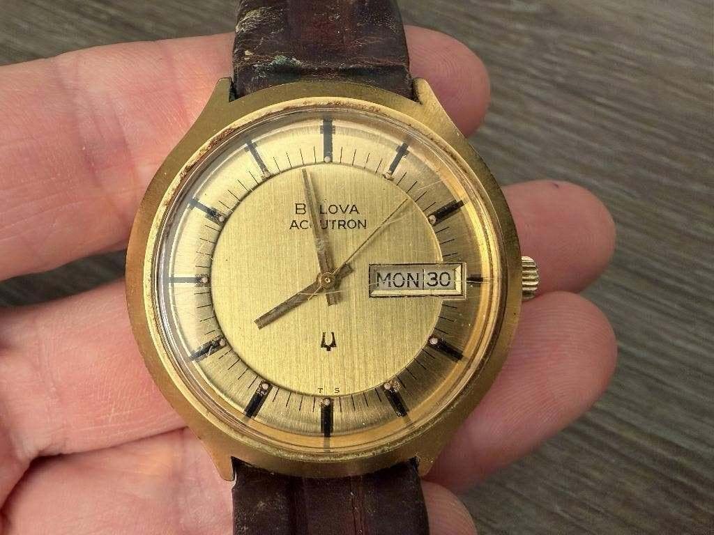 Bulova Accutron horloge, Ophalen of Verzenden, Staal, Overige merken