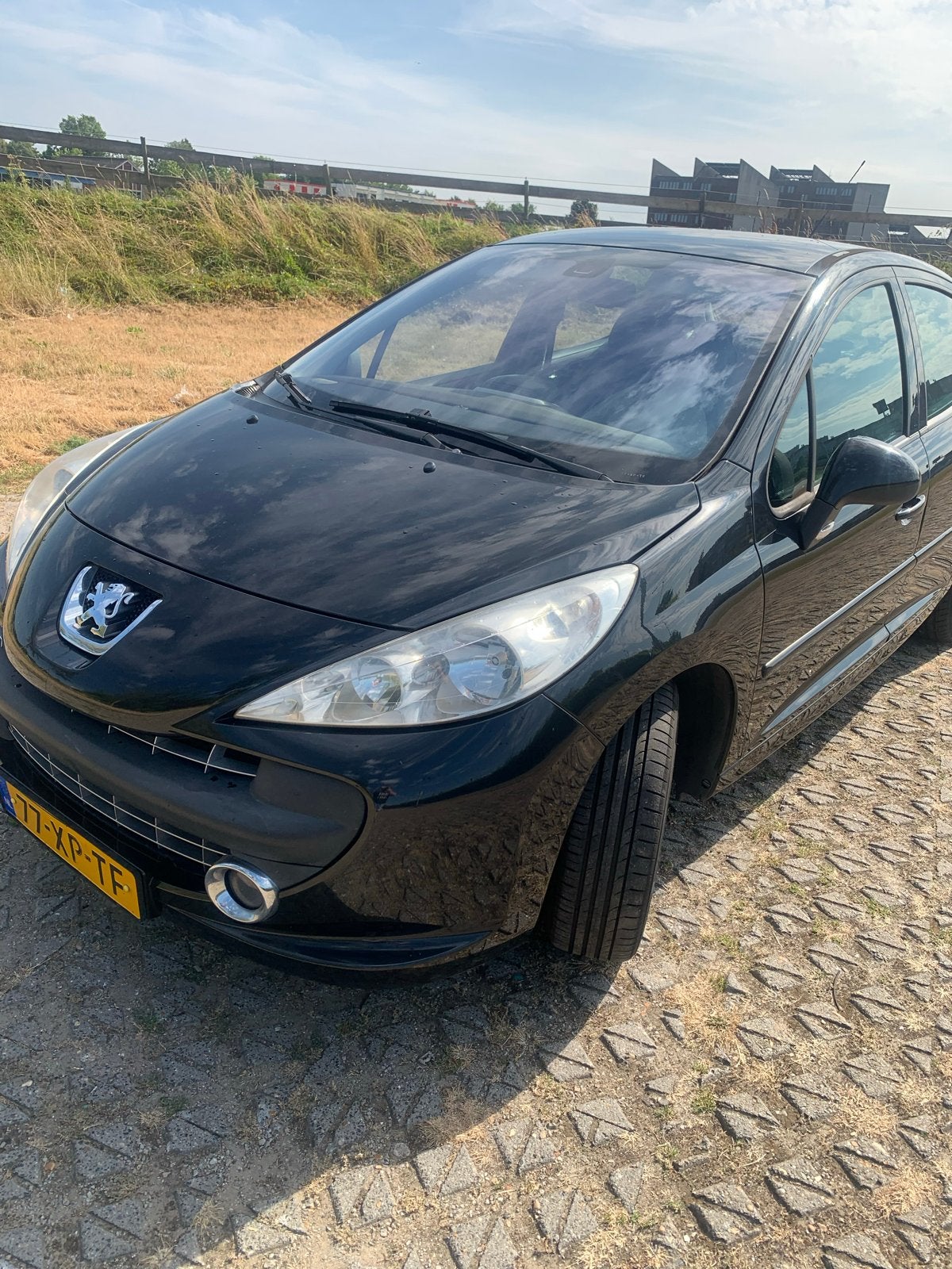 Peugeot 207 1.6 VTI 16V 5DR 2007 Zwart, Voorwielaandrijving, 4 cilinders, Zwart, Origineel Nederlands