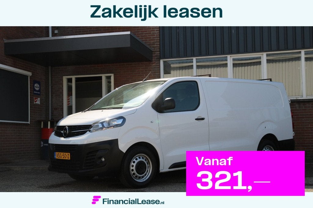 Opel Vivaro 2.0 BlueHDi 145Pk Automaat L3H1 / App connect /, Gebruikt, 4 cilinders, Wit, Origineel Nederlands