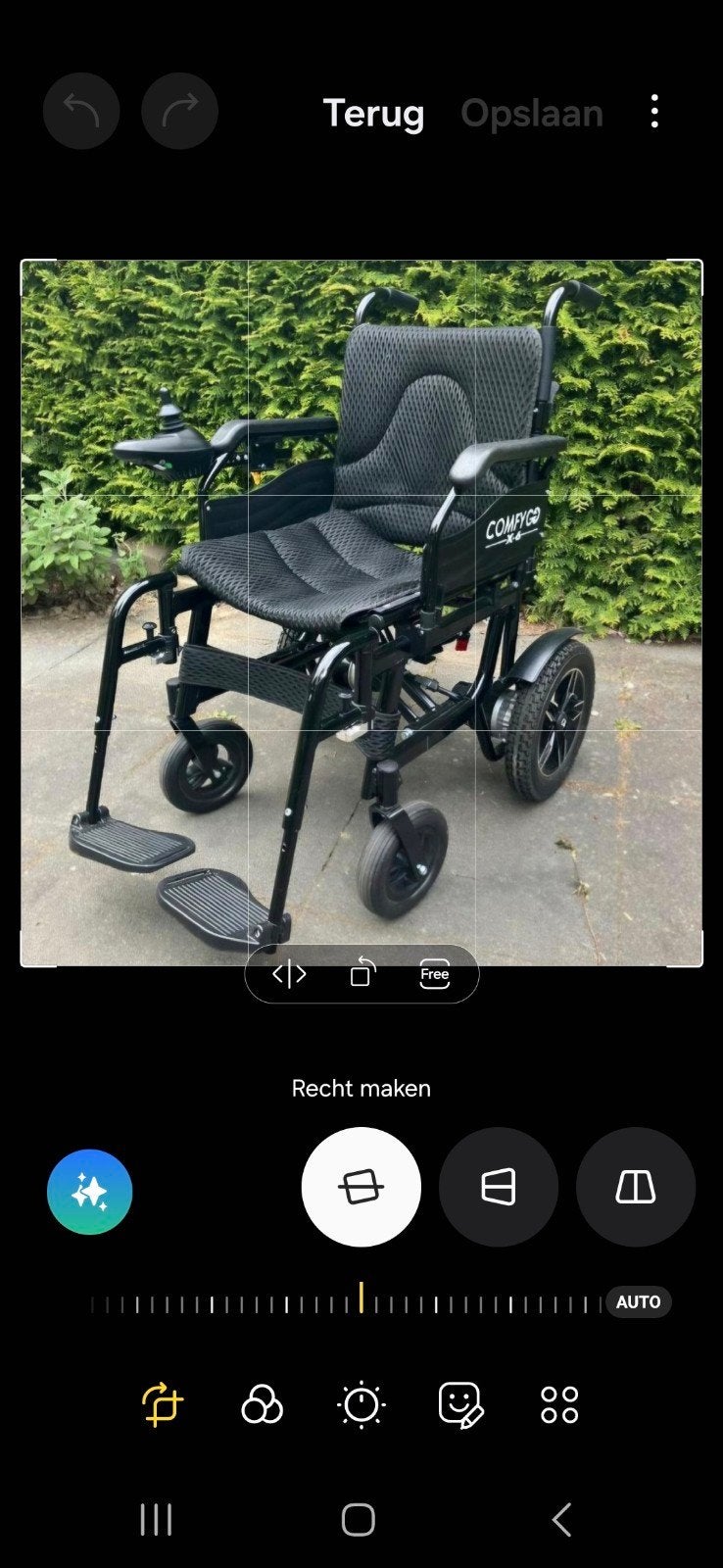 ComfyGo x6 elektrische rolstoel, Diversen, Brommobielen en Scootmobielen, Ophalen of Verzenden