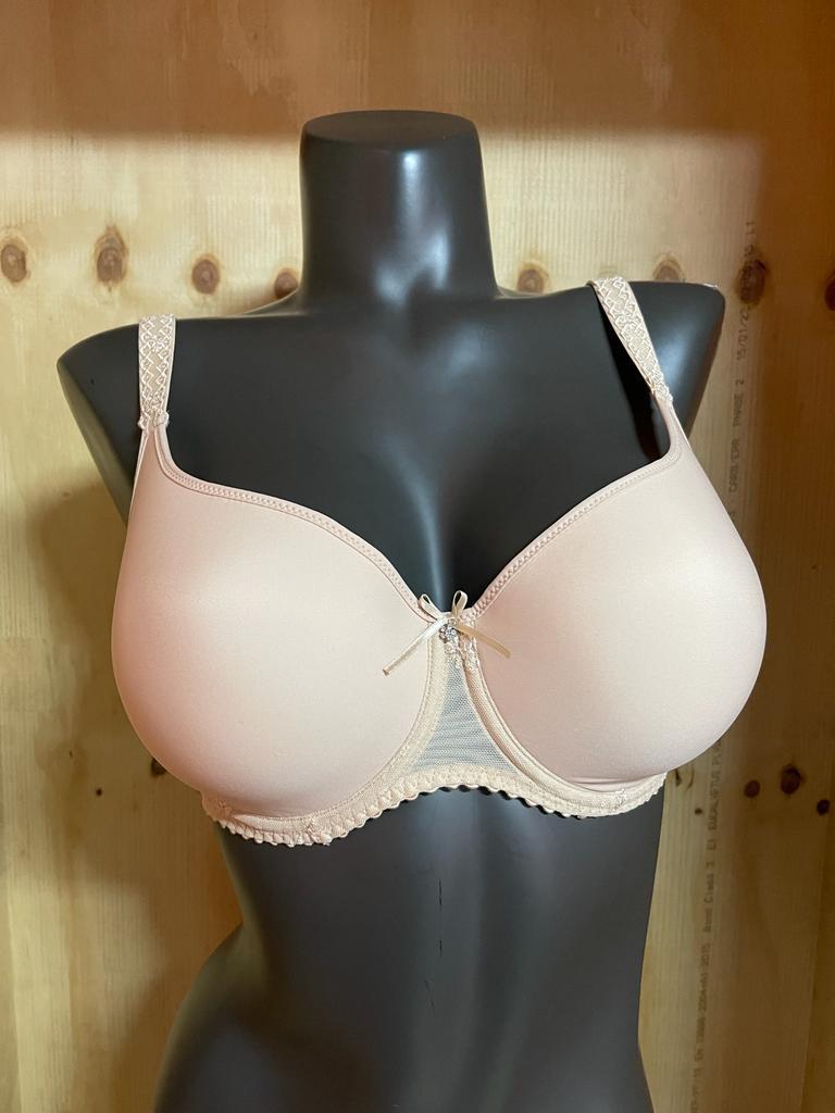Louisa bracq t shirt bh 75g model chantilly, Verzenden, Beige, BH