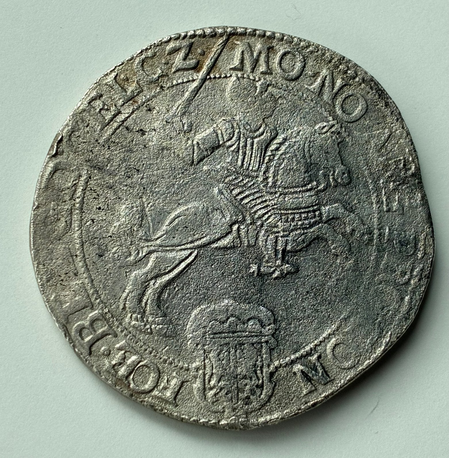Zilveren Rijder Gelderland, 1667 (zeldzaam jaar), Ophalen of Verzenden, Overige landen