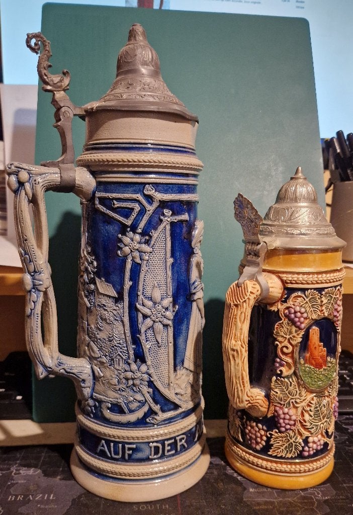 2x Duitse bierpul, Ophalen