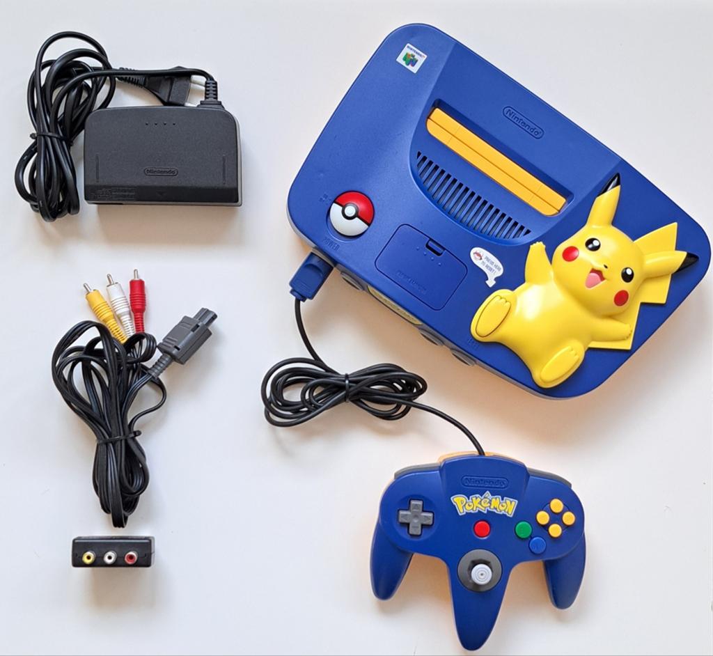 UNIEK | Pokémon Pikachu Nintendo 64 | N64 | ALS NIEUW, Spelcomputers en Games, Spelcomputers | Nintendo 64, Ophalen of Verzenden