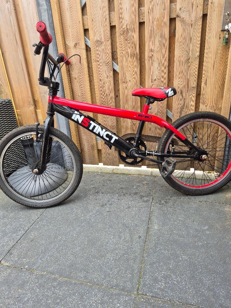 BMX fiets freestyle 20., Ophalen, Gebruikt, Staal, Velgrem
