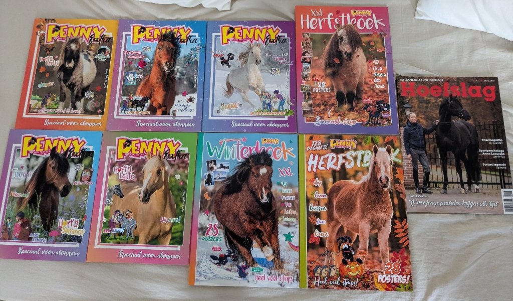 PENNY extra, PENNY herfst en winterboek, Hoefslag, Ophalen, Gelezen, Sport en Vrije tijd