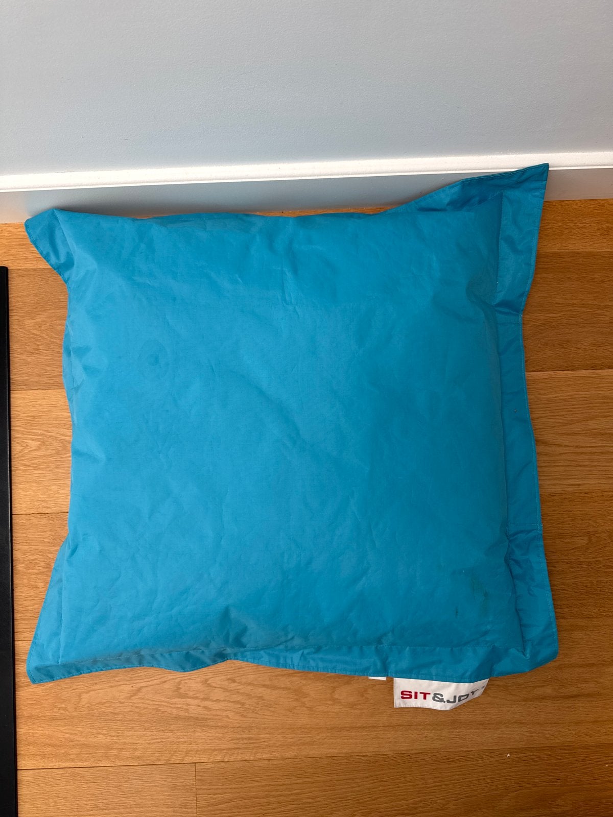 Zitzak van Sit & Joy, Overige merken, Gebruikt, Blauw, Vierkant