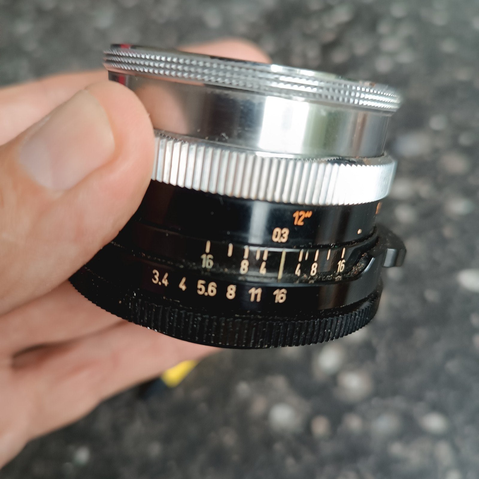 Carl Zeiss 35mm f3.4 Skoparex lens voor Icarex bajonet, Ophalen, Gebruikt, 35 mm, Groothoeklens