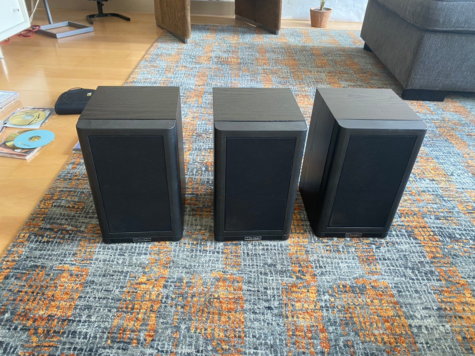Mission 760i 3stuks, Ophalen, Zo goed als nieuw, 60 tot 120 watt, Overige merken