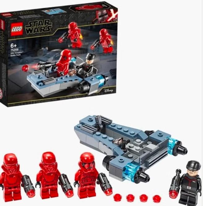 LEGO Star Wars 75266 Sith Troopers Battle Pack, Star Wars, Lego, Nieuw, Ophalen of Verzenden