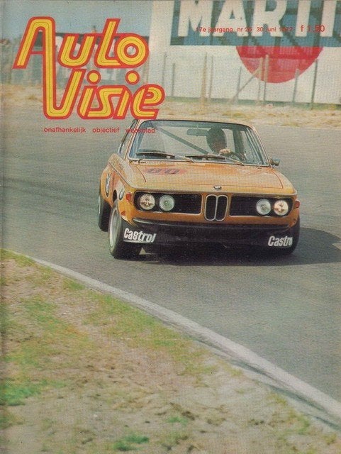 Autovisie 26 1972 : Chevrolet Camaro Z28 - VW 412 / K70 / T2, Ophalen of Verzenden, Gelezen, Algemeen