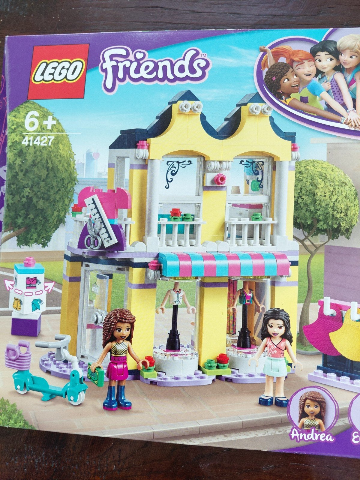 Lego Friends 41427 Emma's Fashion Shop, Lego, Nieuw, Friends, Ophalen of Verzenden