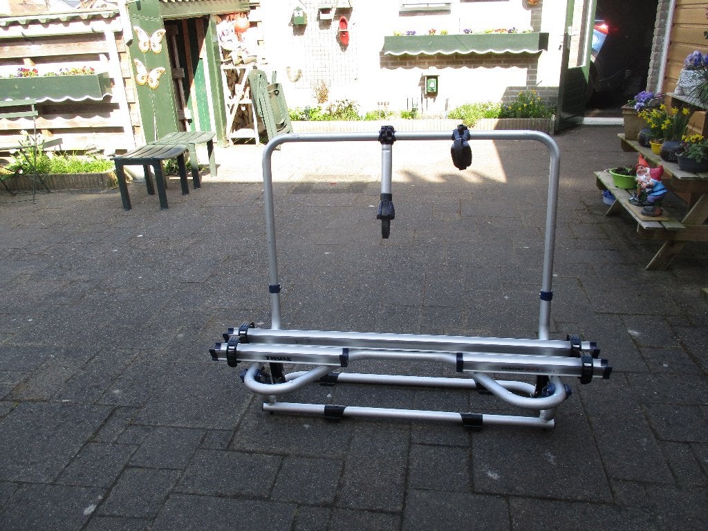Kantelbare Carry Bike Fietsendrager voor de dissel Caravan., Ophalen, Gebruikt