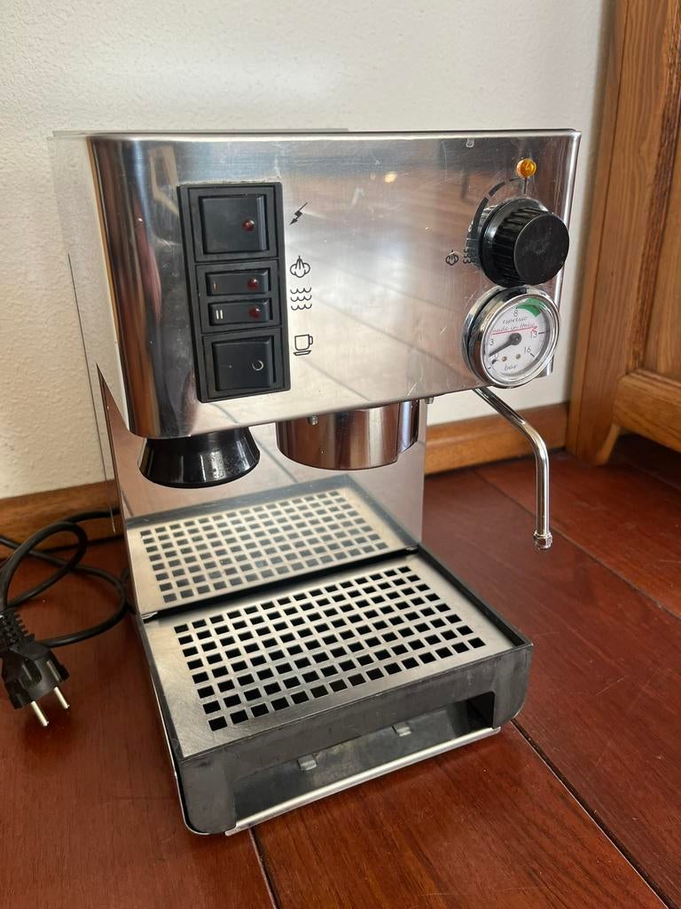 Lelit PL041 Koffiezetapparaat + veel accessoires, Witgoed en Apparatuur, Koffiezetapparaten, Gebruikt, Espresso apparaat, Gemalen koffie