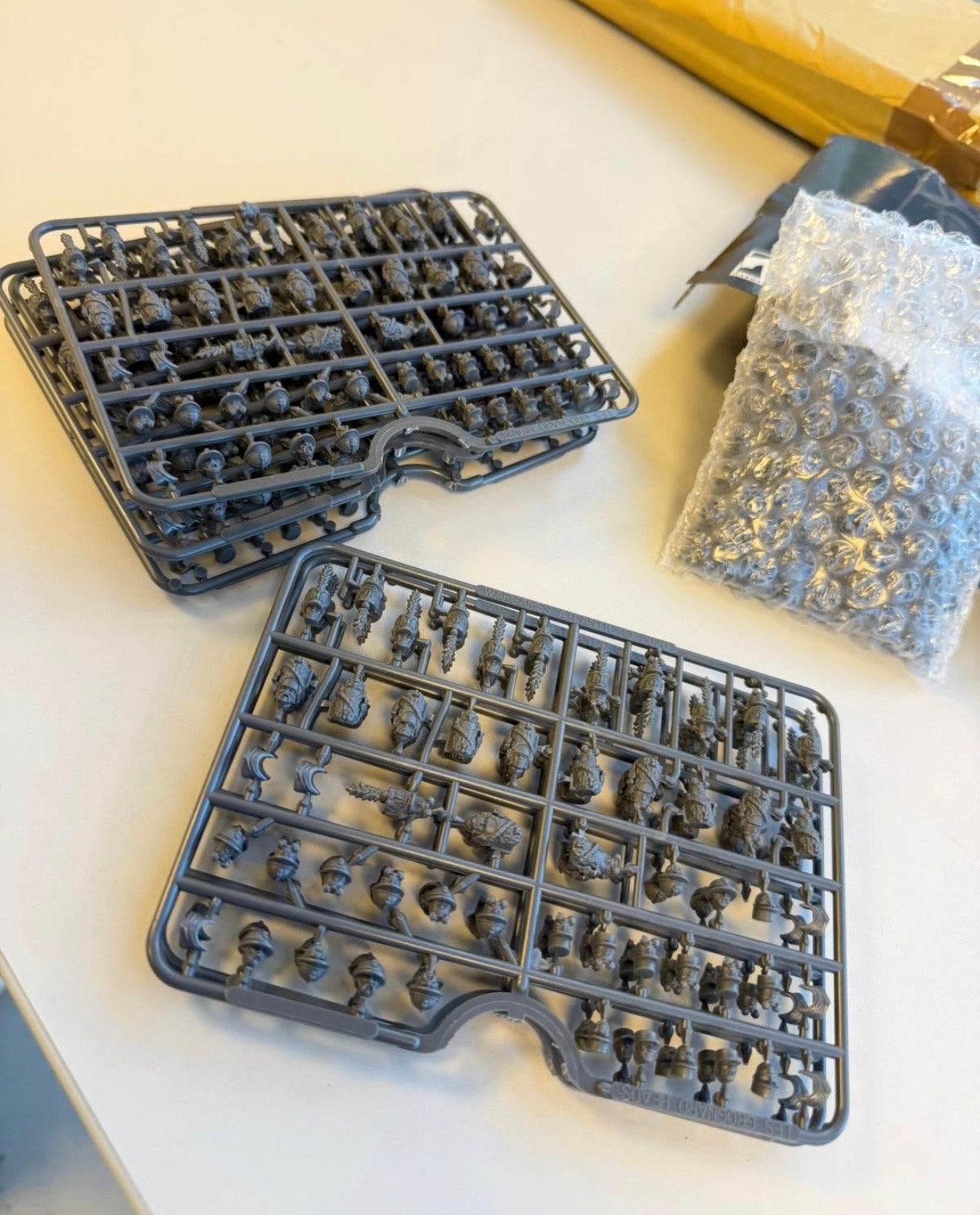 6x Wargames Atlantic Les Grognards Heads Sprue wargaming, P, P, P, Nieuw