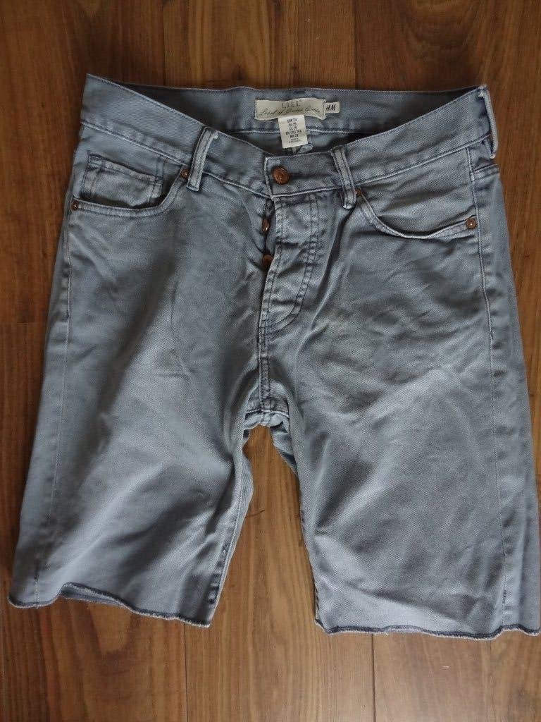 H&M korte jeans broek, maat 29, Kleding | Heren, Ophalen, Blauw, W32 (confectie 46) of kleiner, H&M
