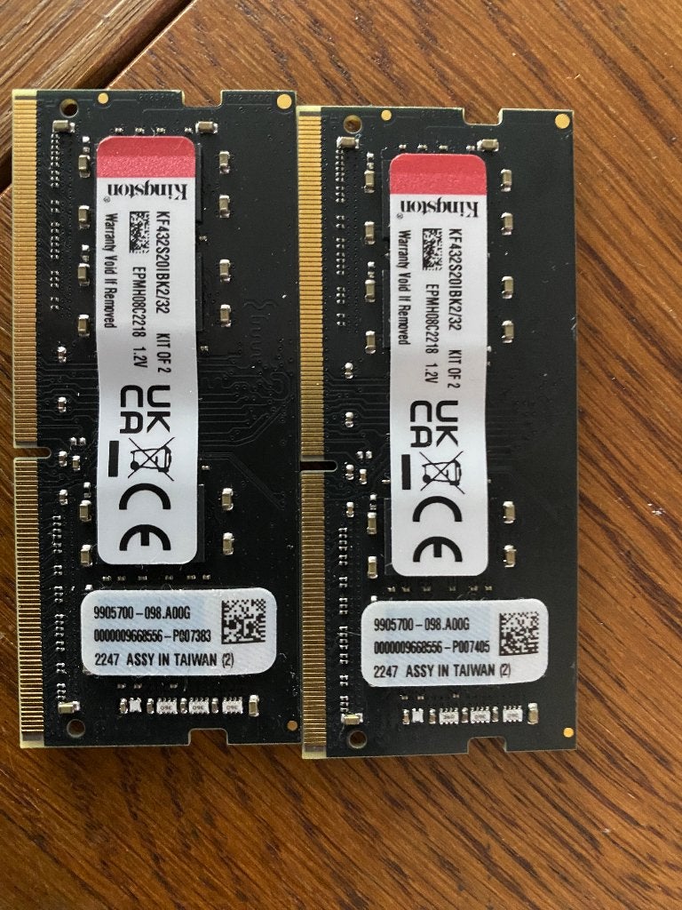 Kingston FURY Impact 32GB DDR4-3200 RAM – €250, Ophalen, 32 GB, DDR4, Zo goed als nieuw
