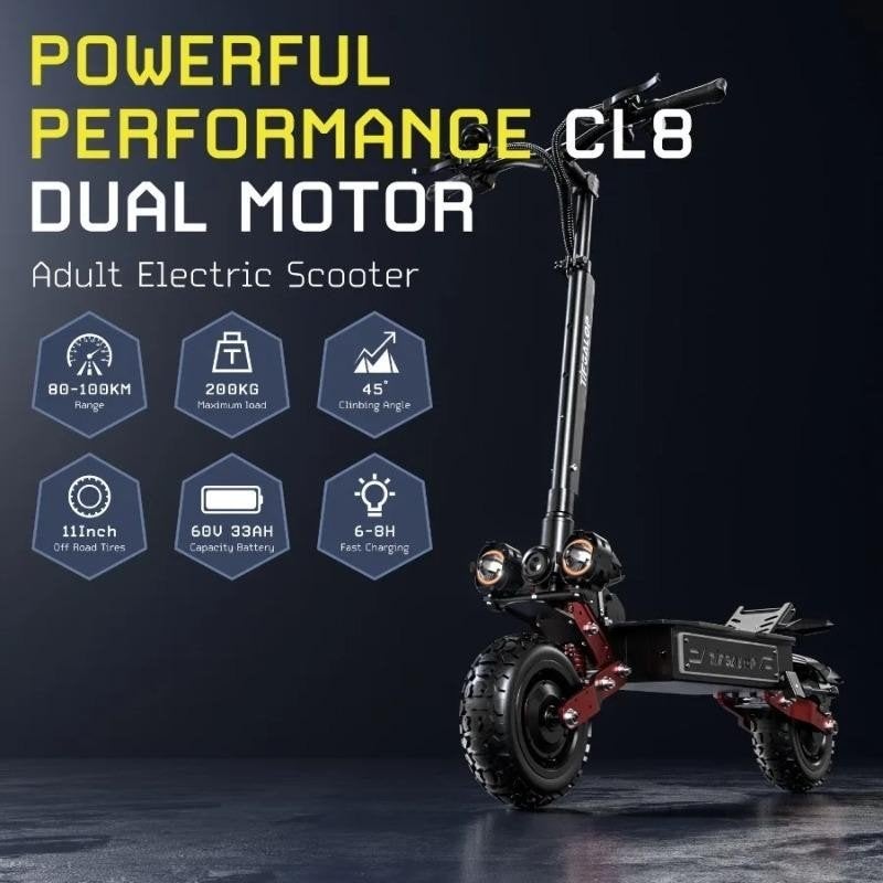 Tifgalop CL8 6000W Electrische Step - 120 km/u NIEUW, Ophalen of Verzenden