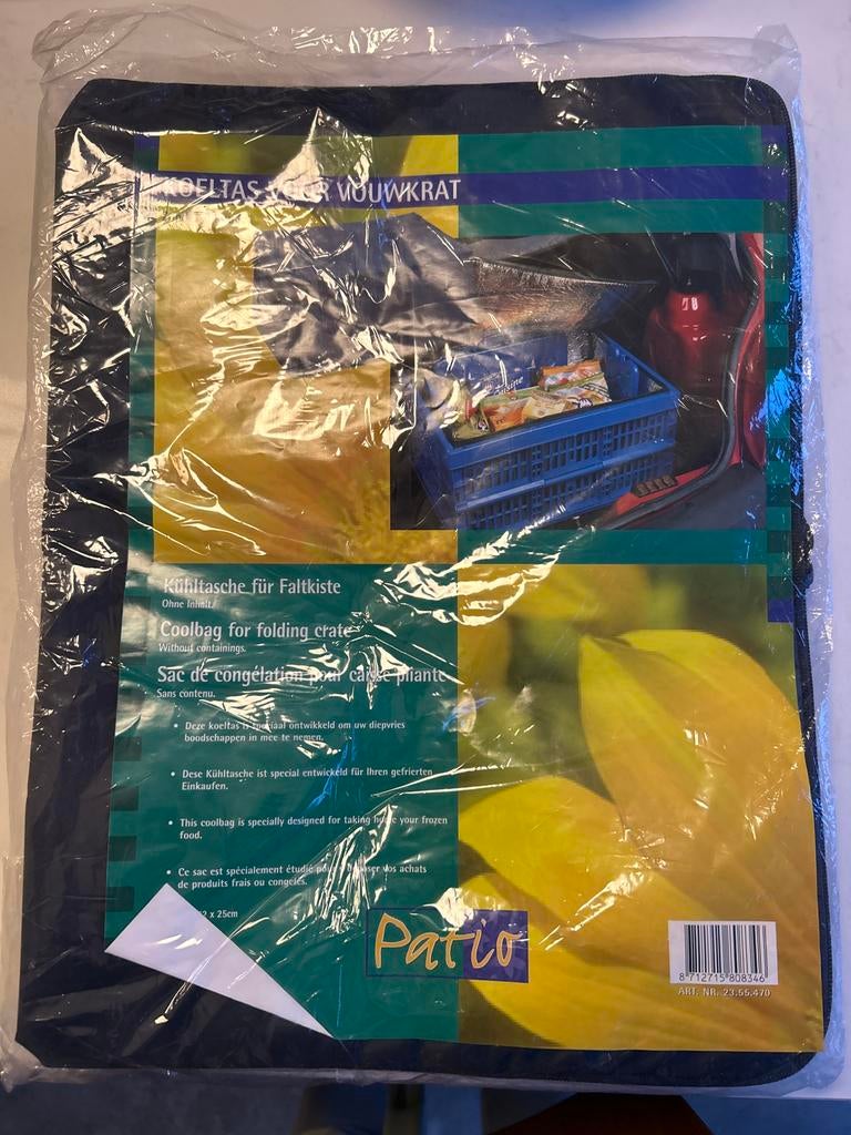 Koeltas voor vouwkrat, Ophalen, Nieuw, Koeltas, Koelelement