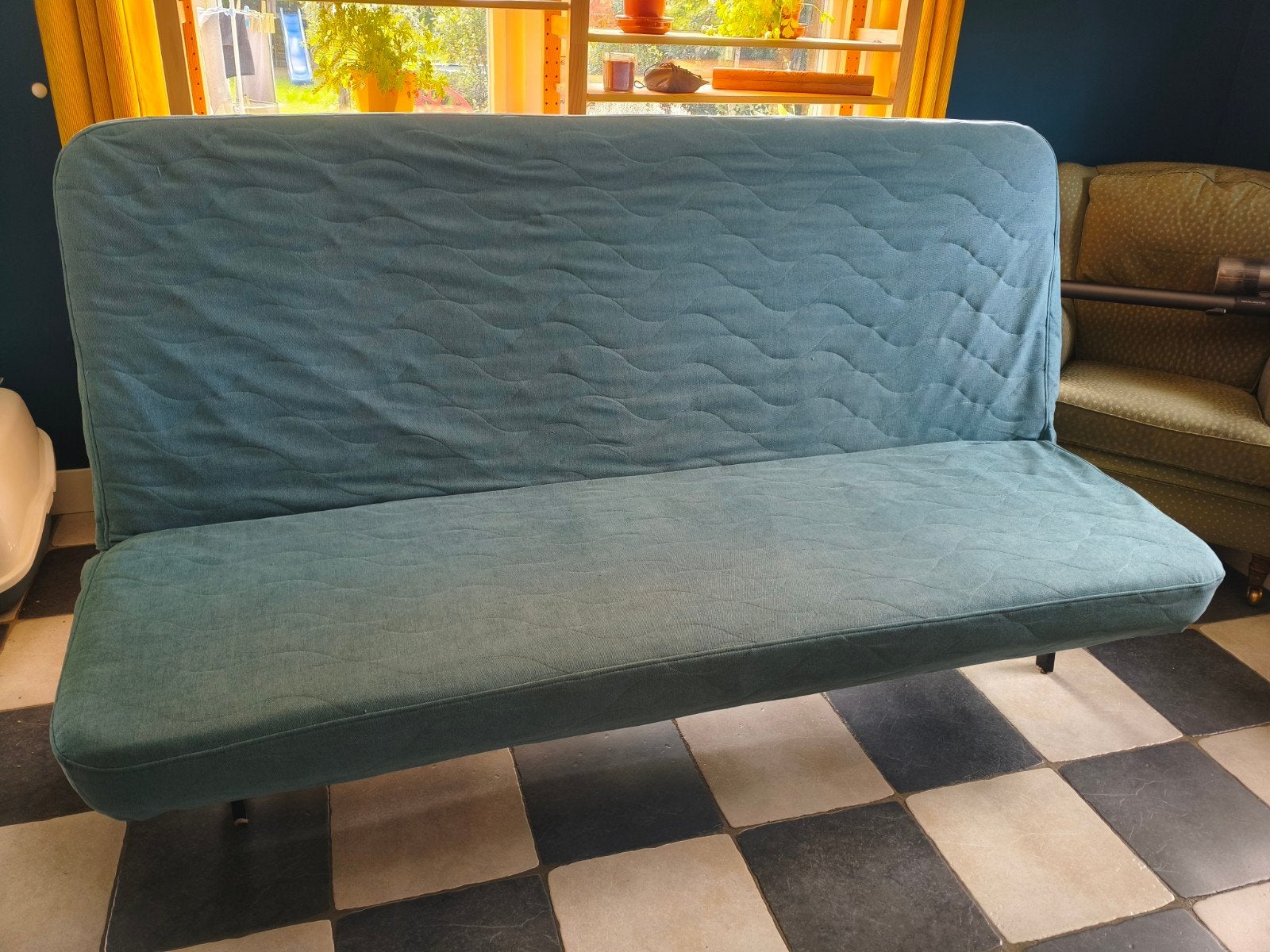 Comfortabele slaapbank - 200x140 cm, Ophalen, Gebruikt, 150 tot 200 cm, Tweepersoons