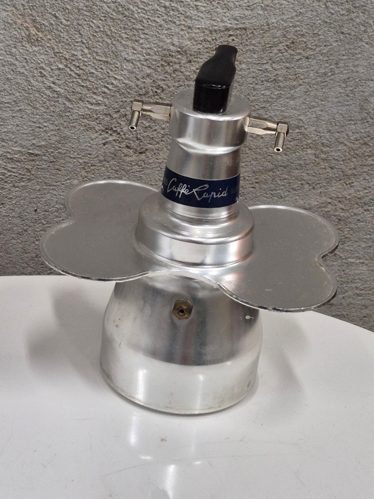 Zeldzame Vintage Caffè Rapid Espressomaker 4-kops omegna, Antiek en Kunst, Ophalen of Verzenden