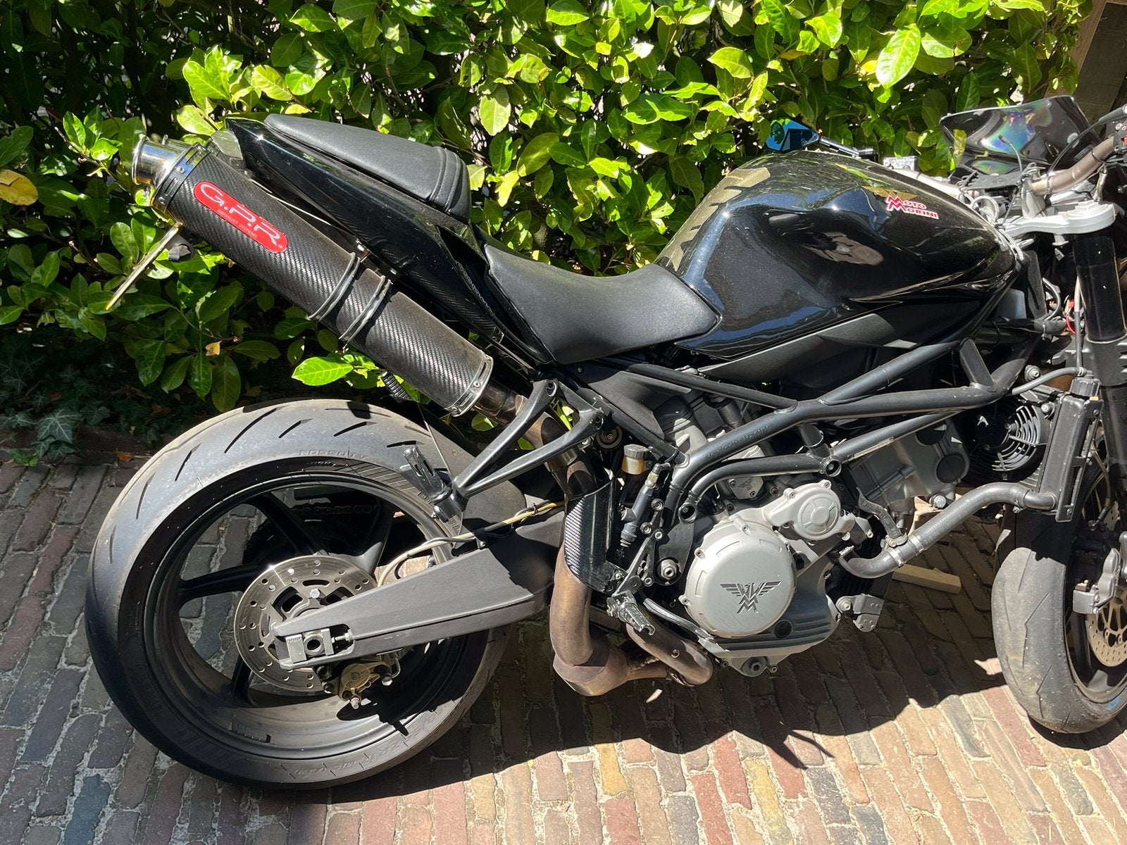 Moto Morini 1200 Corsaro, 2 cilinders, Sportuitlaat, Motorrijbewijs A, Gebruikt
