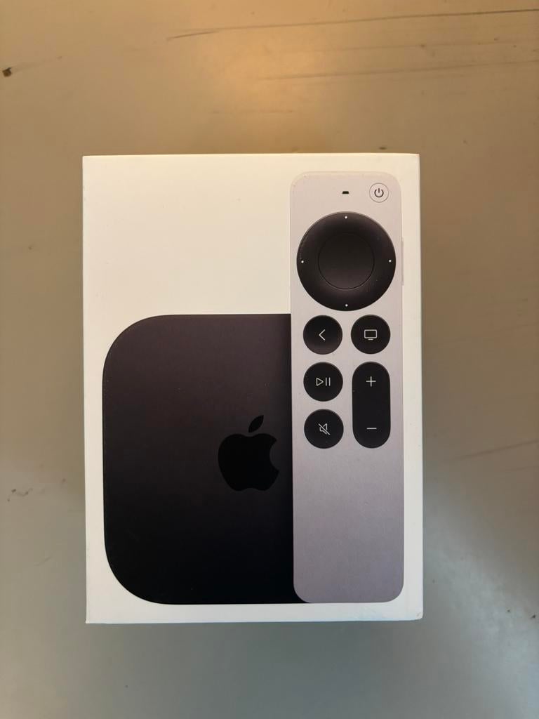 Apple TV 4K (Wi-Fi) 64GB 3e generatie - nieuw in verpakking, Ophalen of Verzenden, Nieuw, HDMI, Minder dan 500 GB