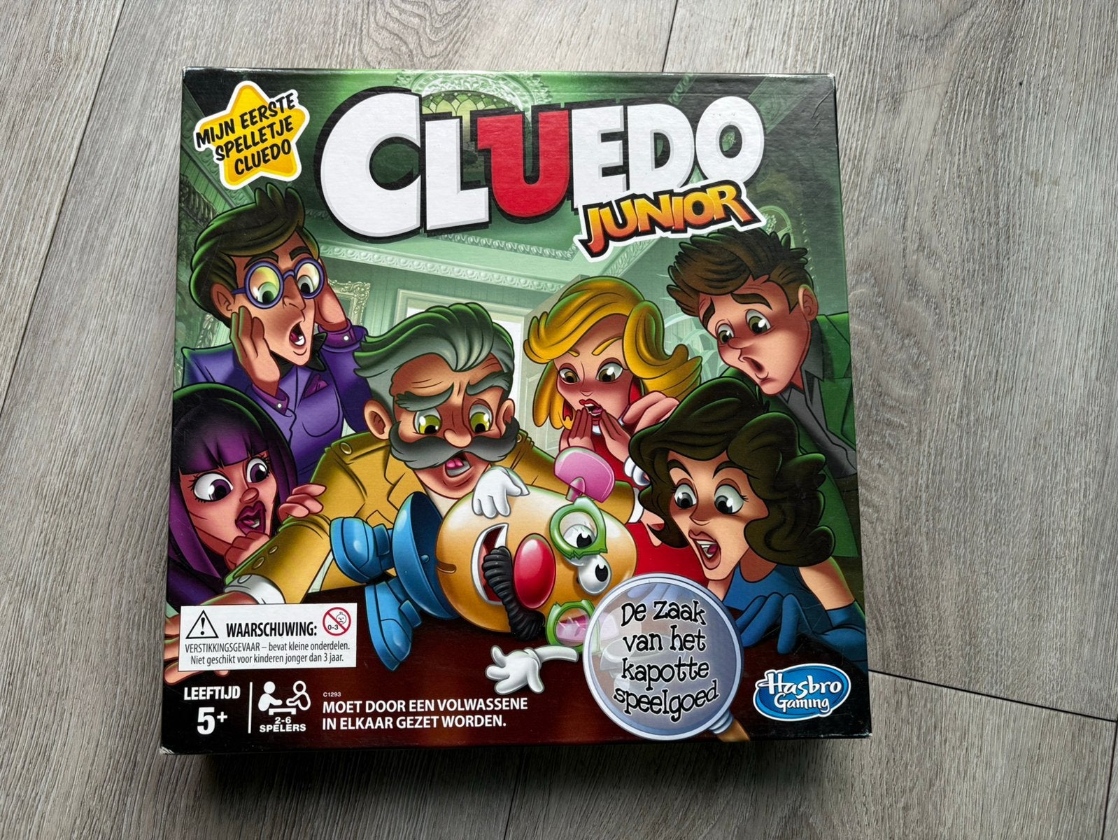 Cluedo junior bordspel, Ophalen, Gebruikt