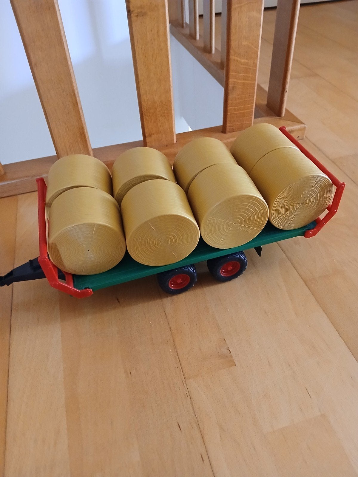 Bruder hooibaalwagen - Zo goed als nieuw, Kinderen en Baby's, Speelgoed | Speelgoedvoertuigen, Ophalen, Zo goed als nieuw