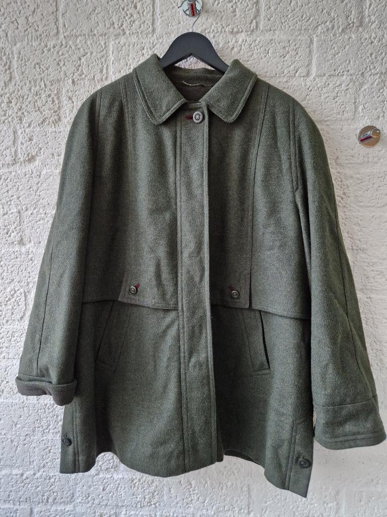 Baronia Loden Jas Wol/Alpaca – Heritage Groen, Ophalen of Verzenden, Zo goed als nieuw, Maat 46/48 (XL) of groter, Groen